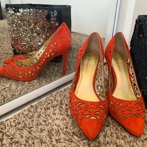 BCBGeneration Women's Bright Red/Orange Shoes